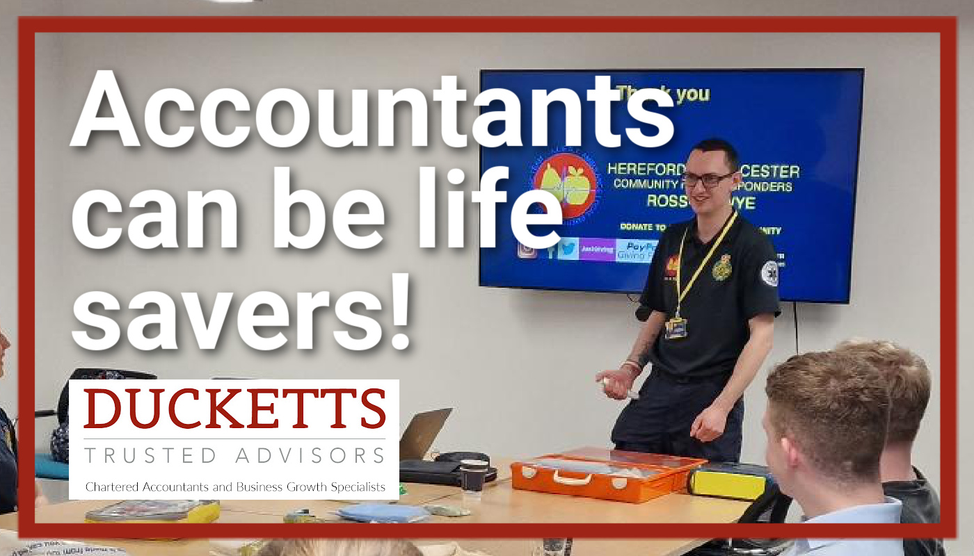 Accountants can be life savers!