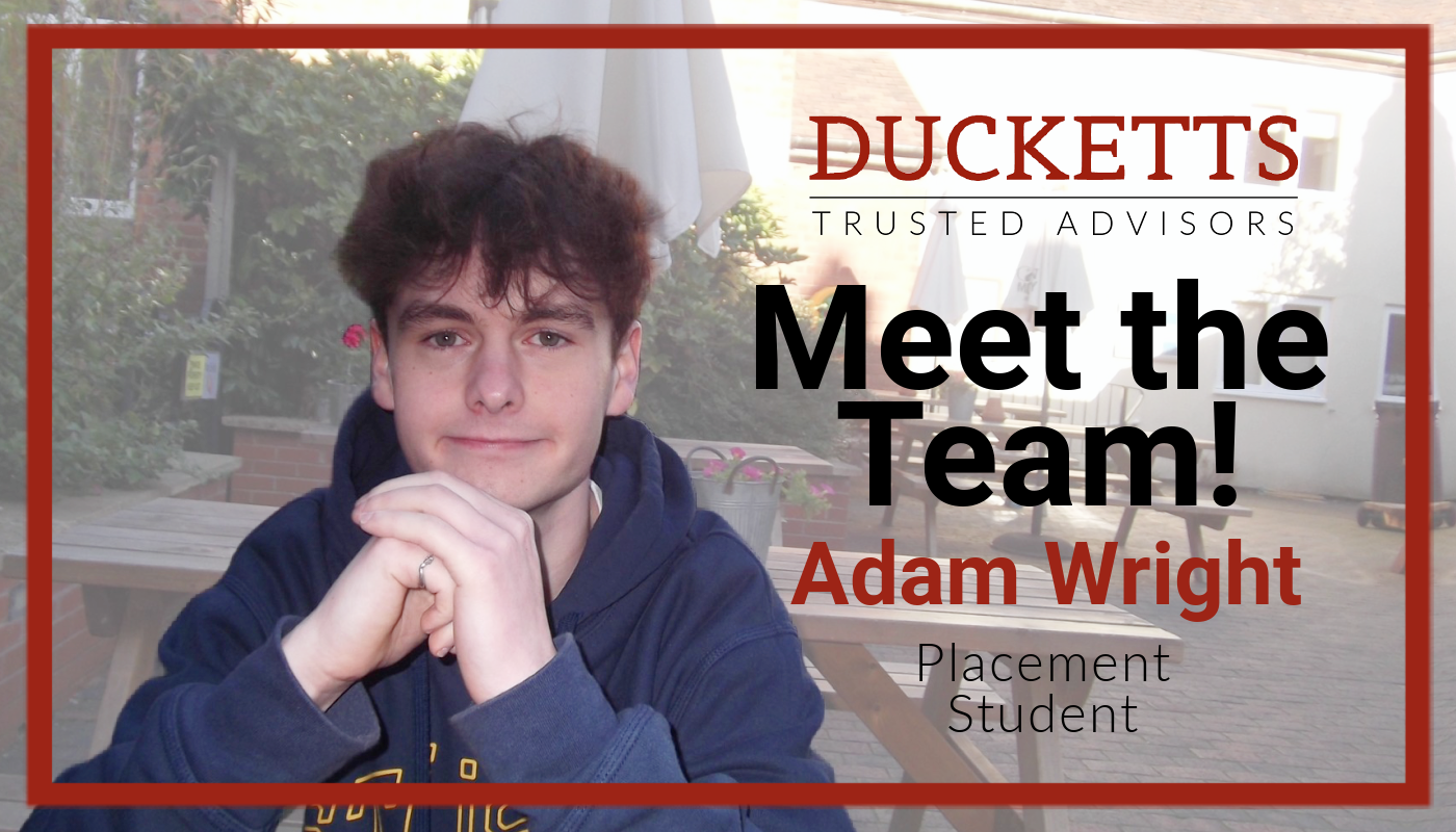 Welcome to the Team, Adam Wright!