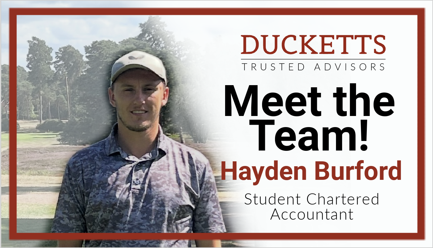 Meet The Team Hayden Burford