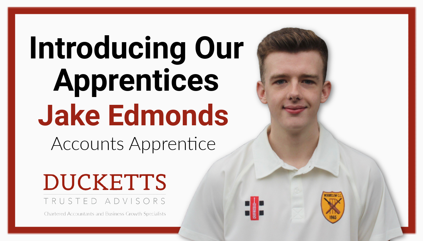 Introducing Our Apprentices - Jake Edmonds