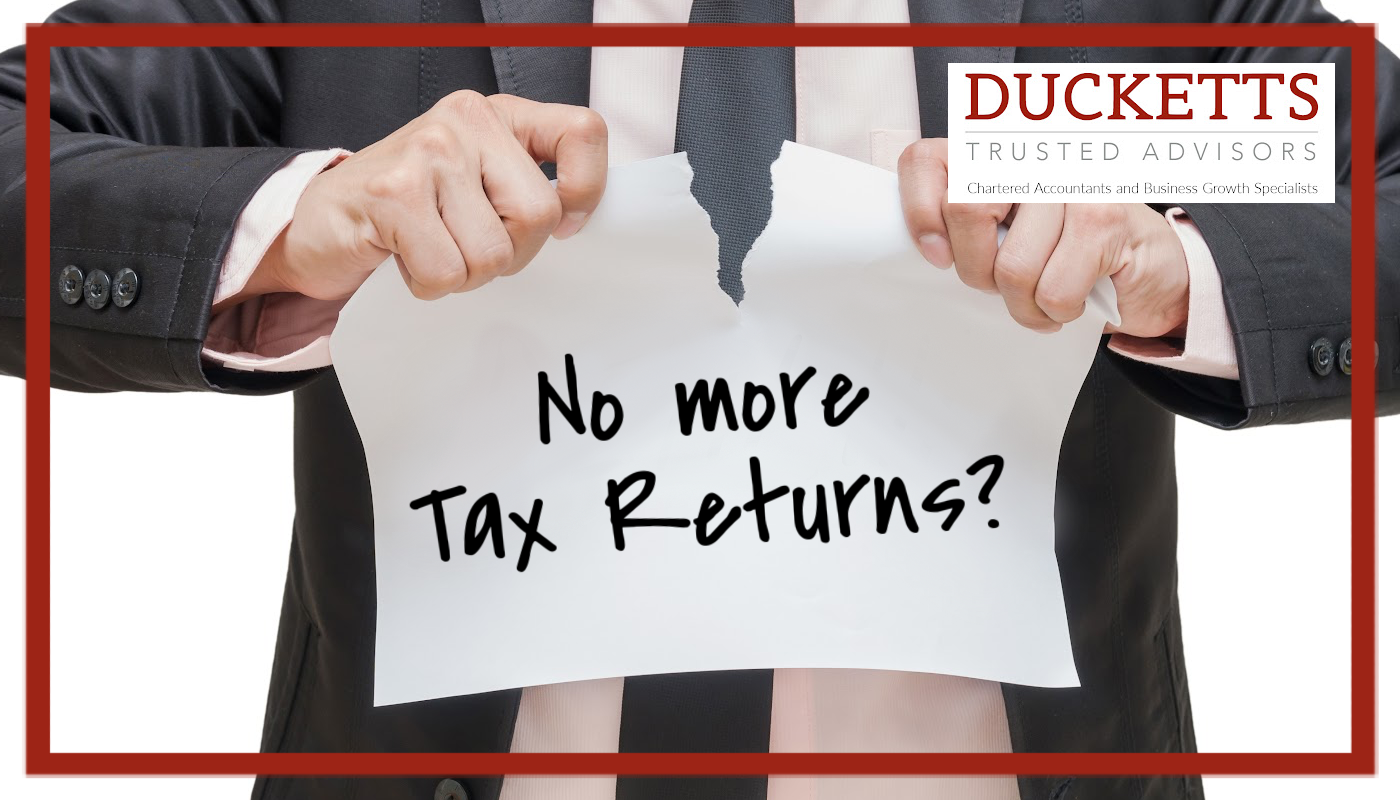 No more Tax Returns?