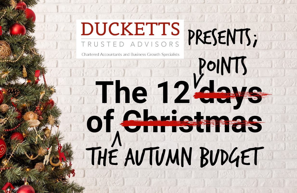 12 days of the Autumn statement